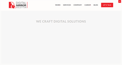 Desktop Screenshot of digitalmirrorsolution.com